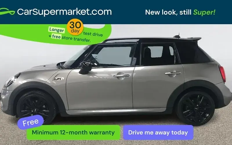 Usado Mini Cooper S Hatch 192 HP (141 kW) 2019 Prateado Citadino