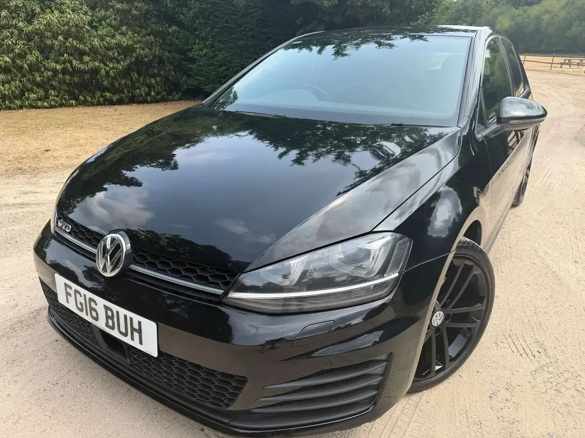 Used VW Golf VII GTD 2016 Black Hatchback