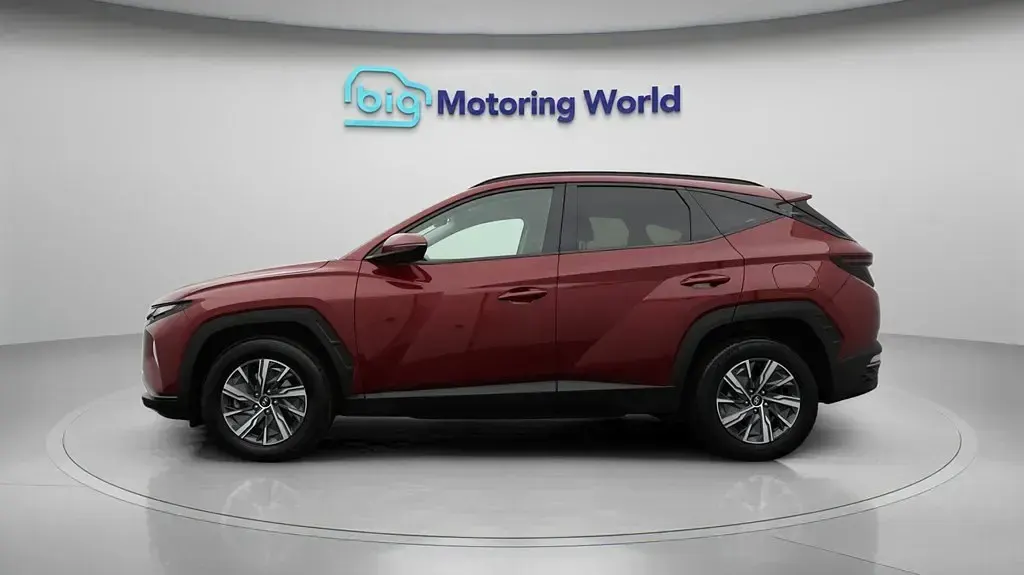 Begagnad Hyundai Tucson SE 230 HK (169 kW) 2021 Röd SUV