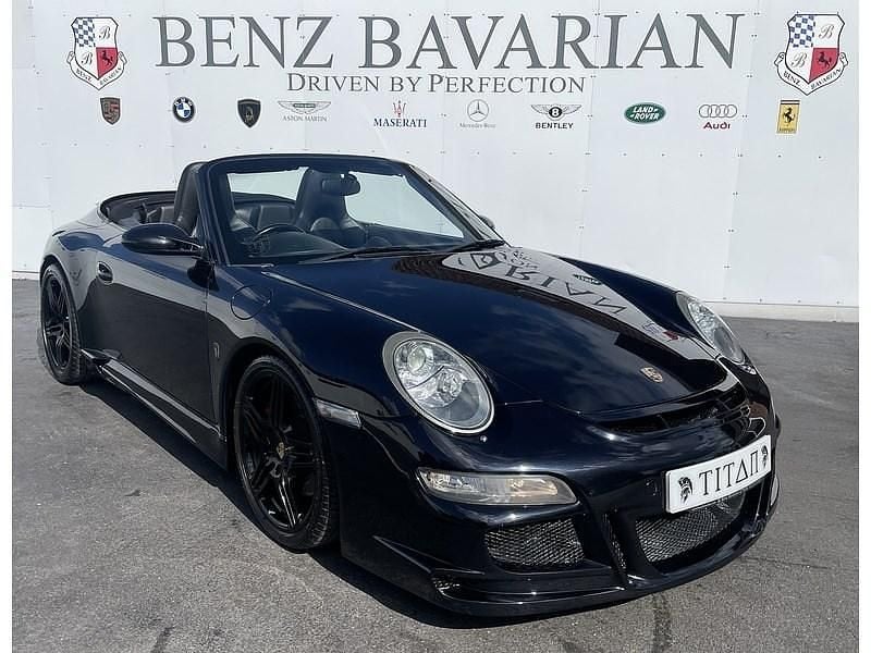 Used Porsche 911 Carrera Cabriolet 2005 Basalt black Cabriolet