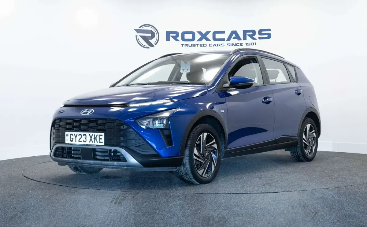Used Hyundai Bayon SE 100 HP (73 kW) 2023 Blue SUV