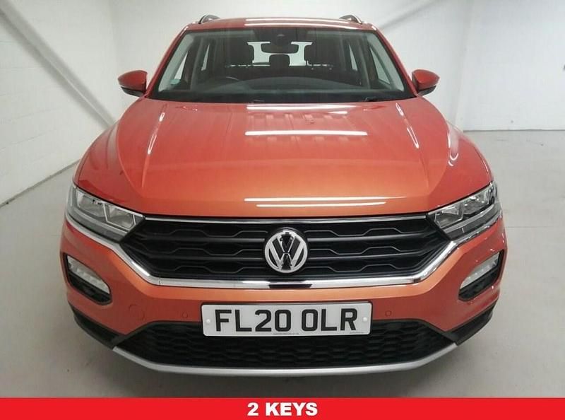 Used VW T-Roc SE 115 HP (84 kW) 2020 Orange SUV