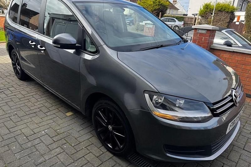 Used VW Sharan S 140 HP (102 kW) 2013 Grey MPV