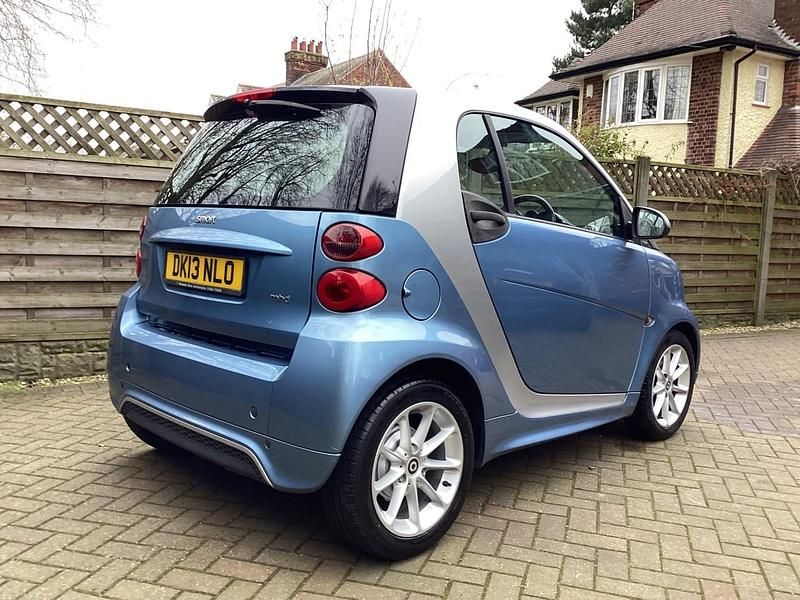 Used Smart ForTwo Coupé Passion 71 HP (52 kW) 2013 Silver Coupe