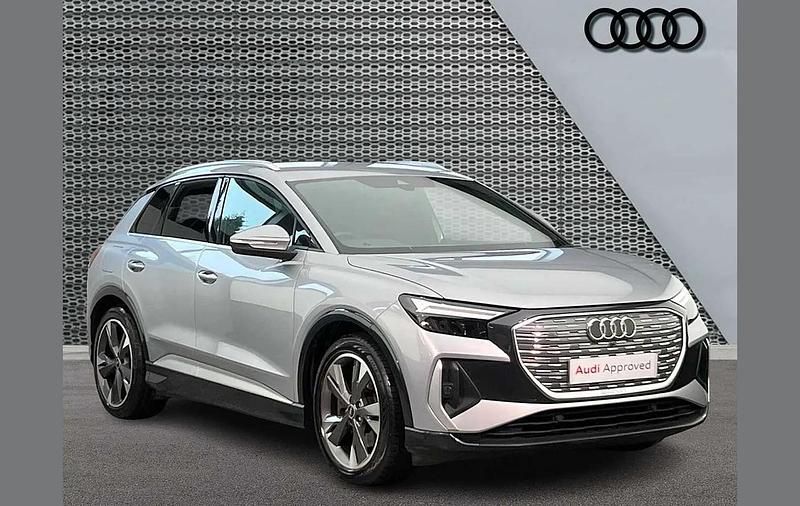 Used Audi Q4 e-tron S-Line 150 kW (204 HP) 2022 Silver SUV