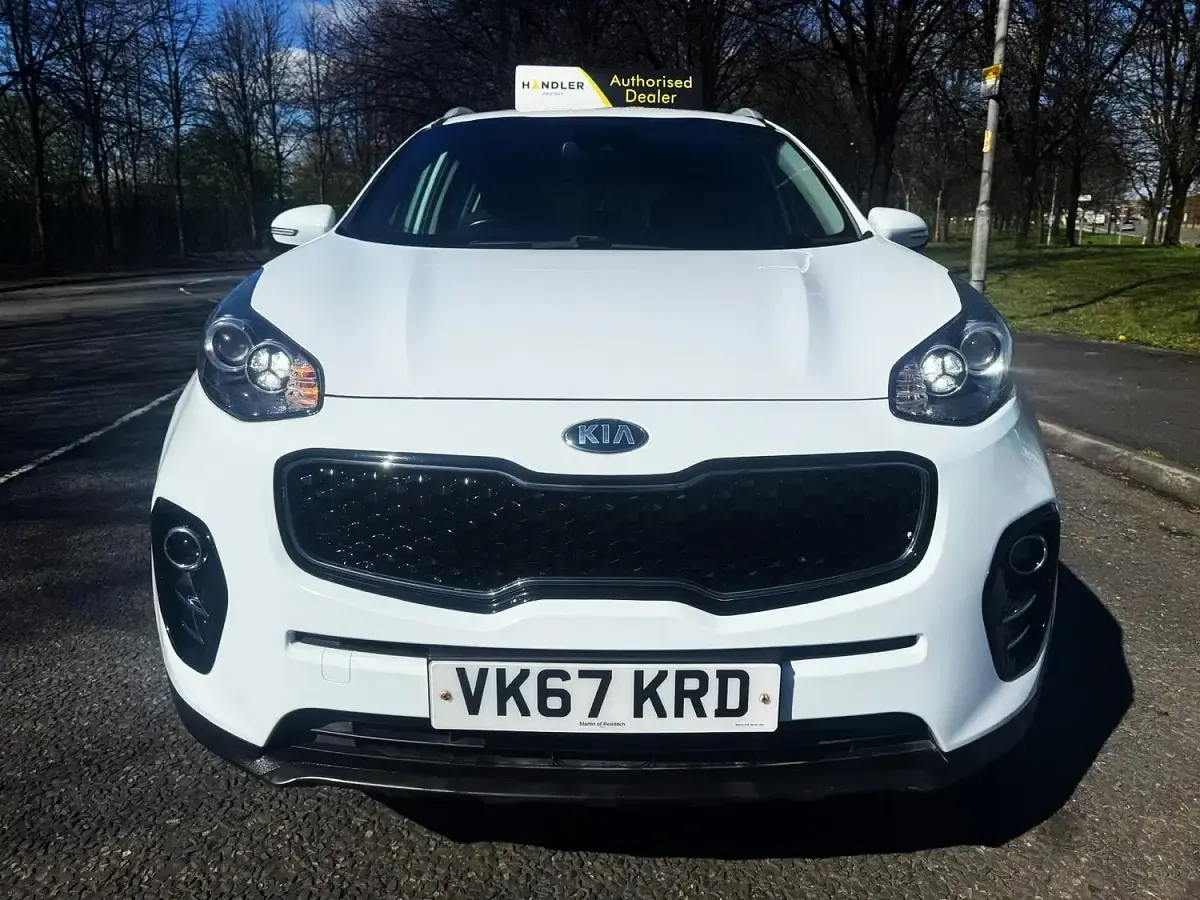Used Kia Sportage 115 HP (84 kW) 2017 White SUV