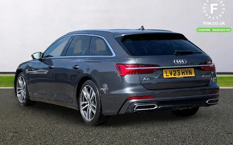 Used Audi A6 S-Line 204 HP (150 kW) 2023 Grey Estate
