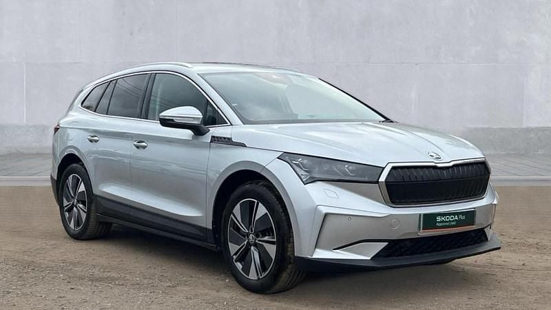 Silver Used 2024 Skoda Enyaq iV SUV | £27,390 (Fair price) - Image 1/4