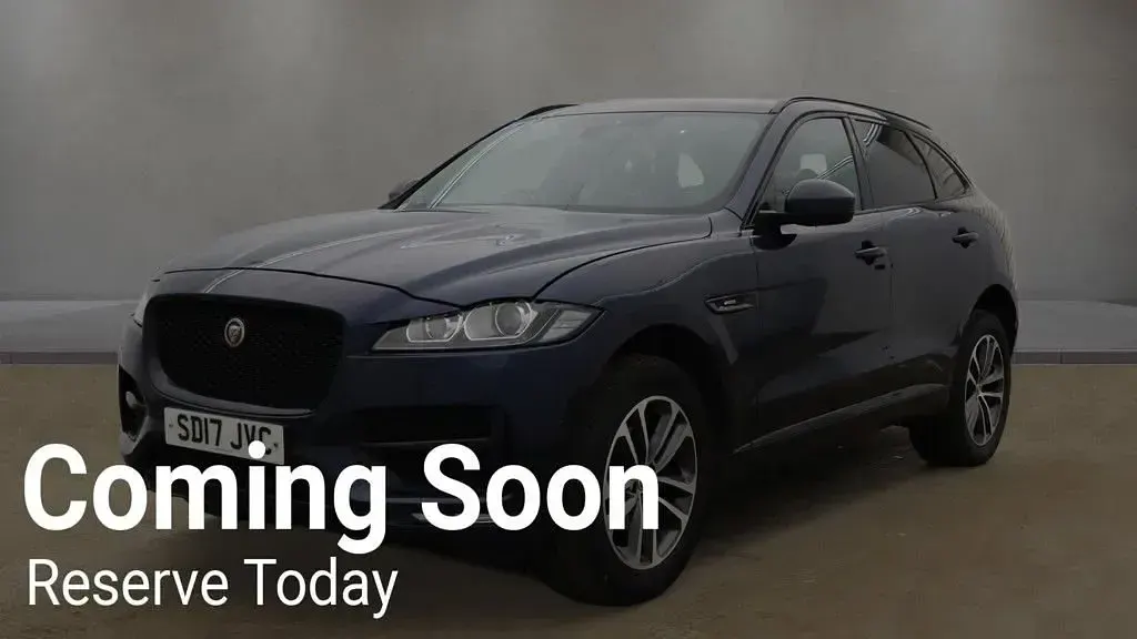 Used Jaguar F-Pace R-Sport 180 HP (132 kW) 2017 Blue SUV