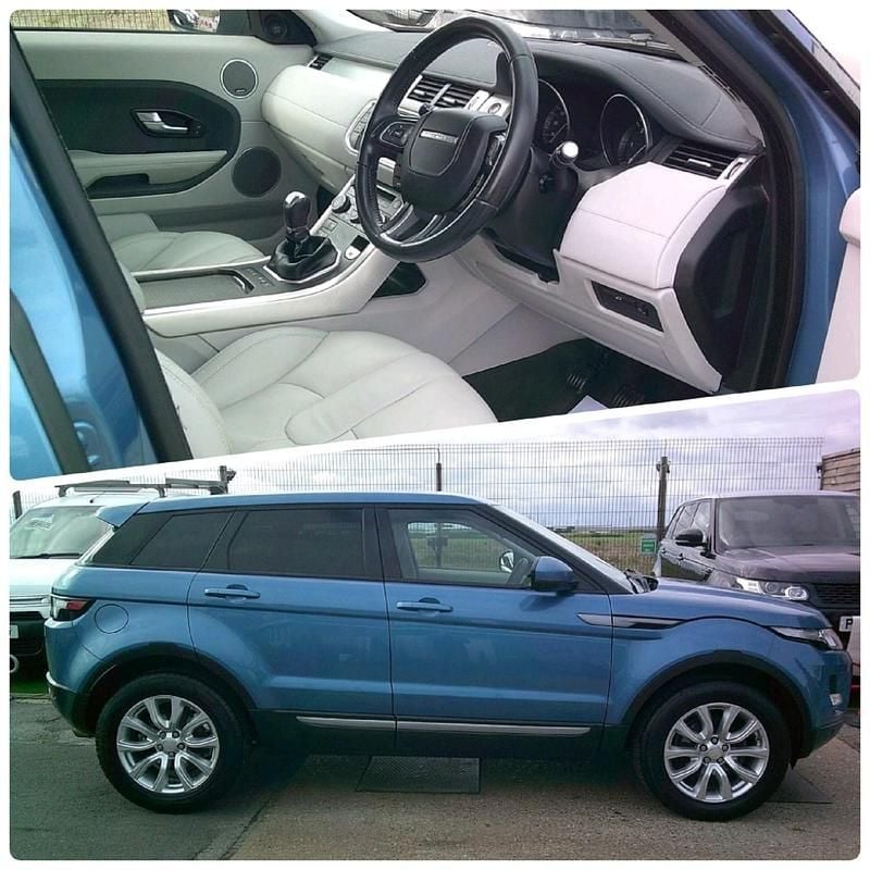 Used Land Rover Range Rover evoque Pure 190 HP (139 kW) 2014 Blue SUV