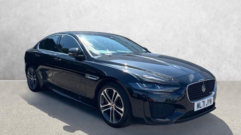 Black Used 2021 Jaguar XE R-Dynamic Sedan | £18,485 (Fair price) - Image 1/4
