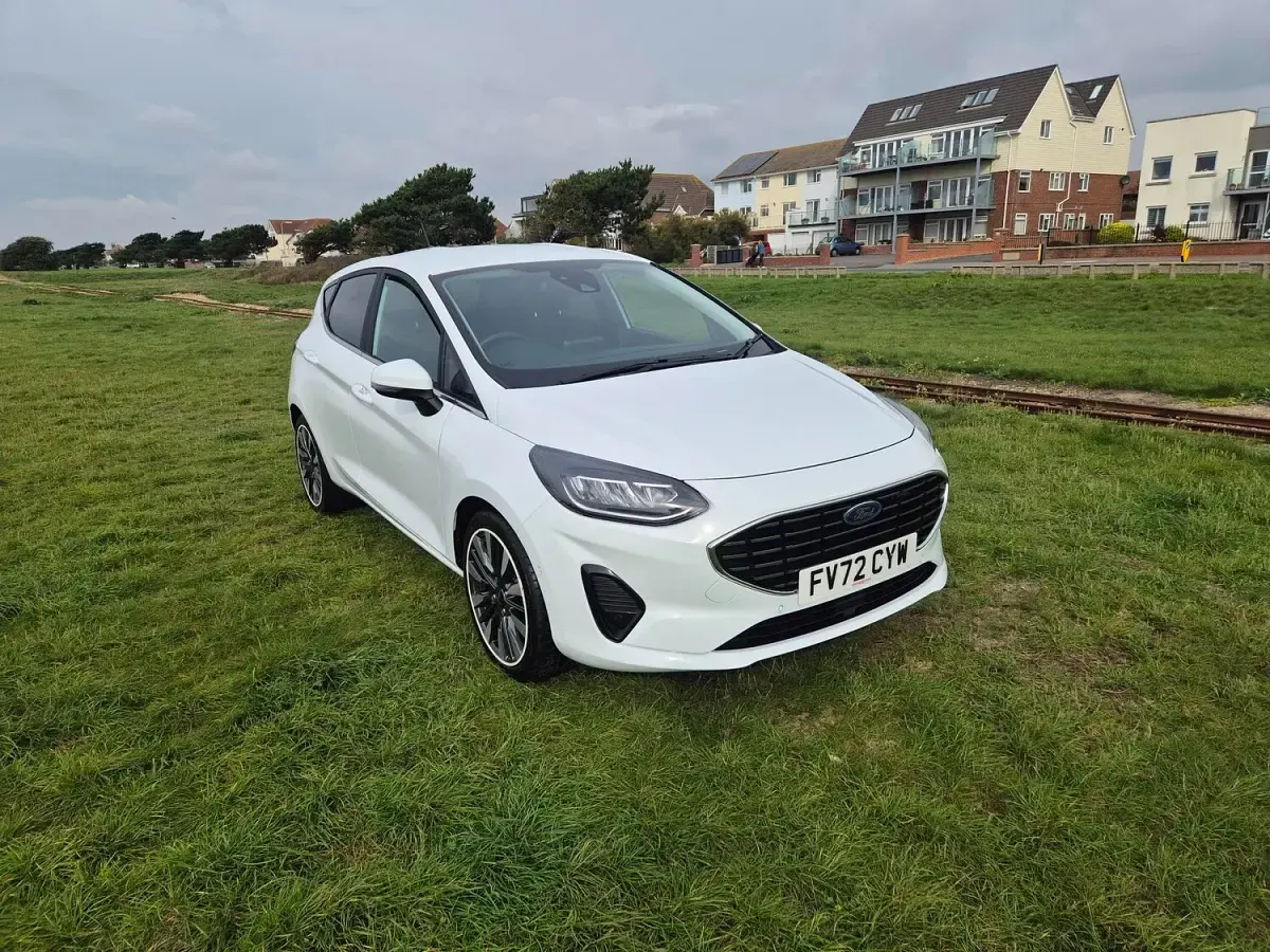 Used Ford Fiesta Titanium X 2022 Frozen white Hatchback