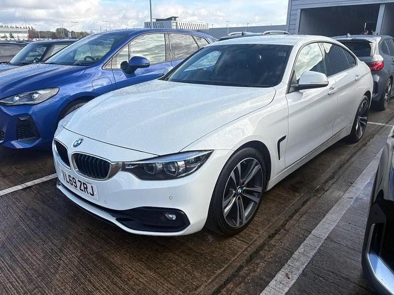 White Used 2020 BMW 420 Sport Line Coupe | £14,995 (Fair price) - Image 1/4