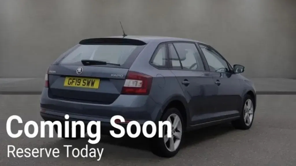 Used Skoda Rapid 2019 Grey Hatchback