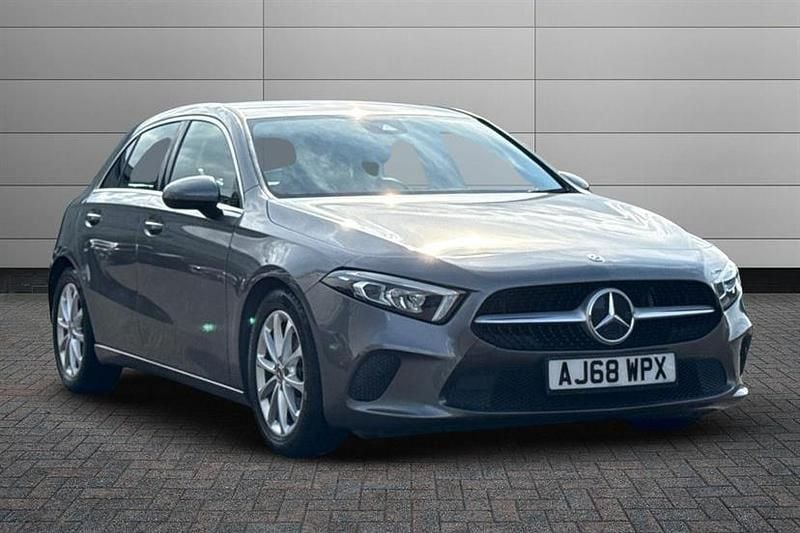 Mountain grey Used 2018 Mercedes A180 Executive Hatchback | £15,950 (Fair price) - Image 1/4