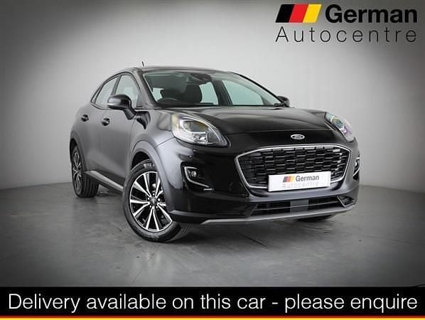 Black Used 2022 Ford Puma Gen-E Titanium SUV | £14,350 (Fair price) - Image 1/1