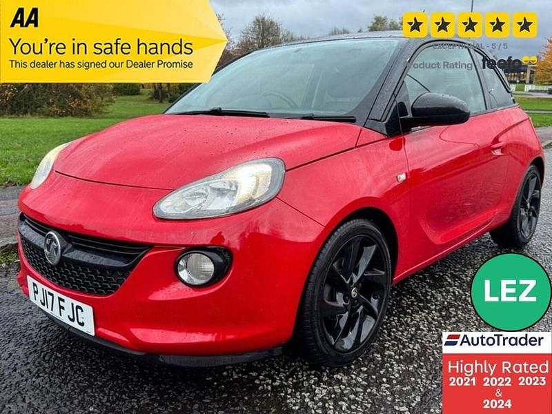 Red Used 2017 Vauxhall Adam S Hatchback | £6,095 (Fair price) - Image 1/3