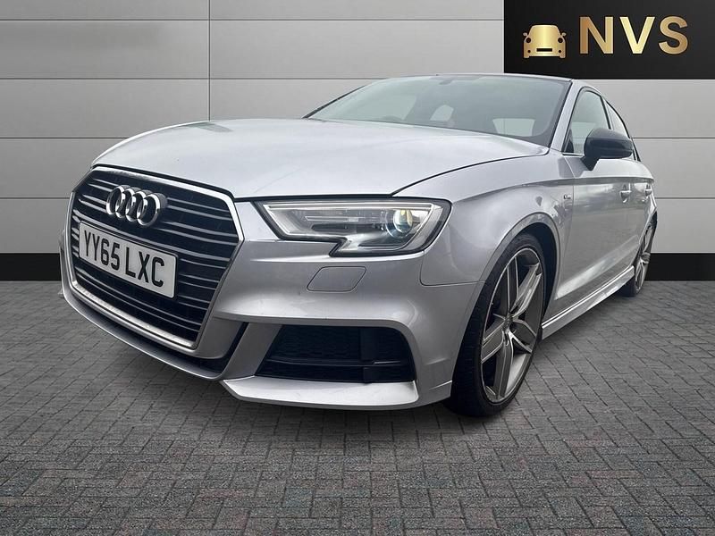 Used Audi A3 S-Line 150 HP (110 kW) 2015 Silver Sedan