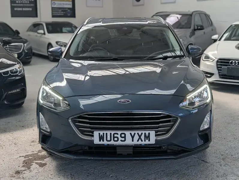 Used Ford Focus Titanium 150 HP (110 kW) 2019 Blue Estate