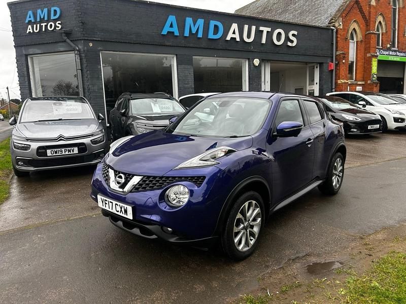 Used Nissan Juke Tekna 2017 Blue SUV