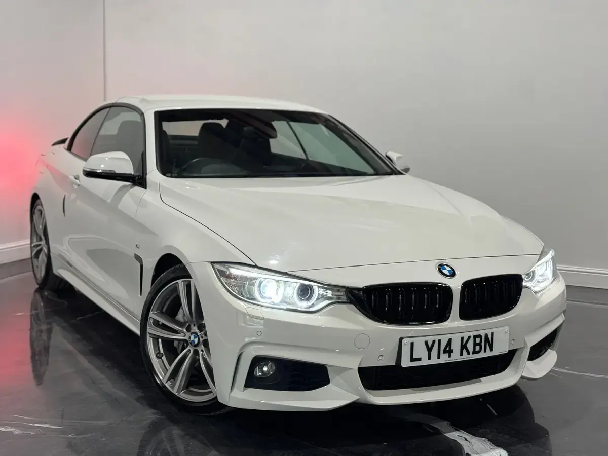 Used BMW 435 M Sport 306 HP (225 kW) 2014 White Cabriolet