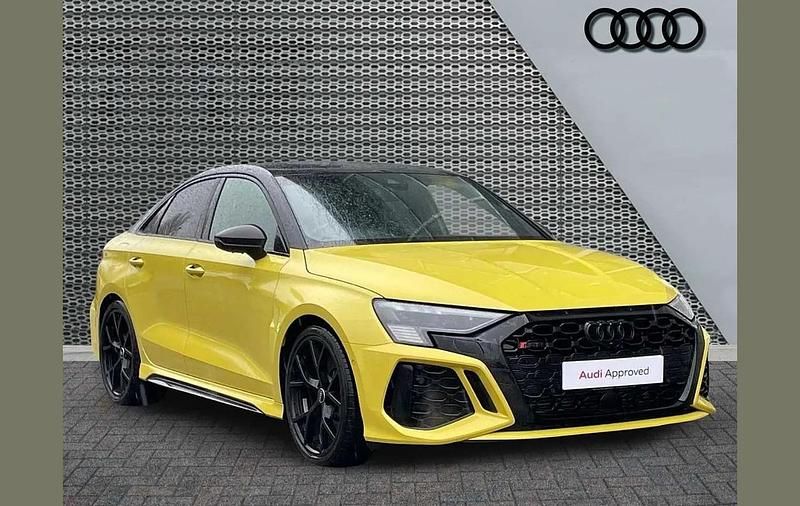 Used Audi RS3 Sport 400 HP (294 kW) 2023 Yellow Sedan