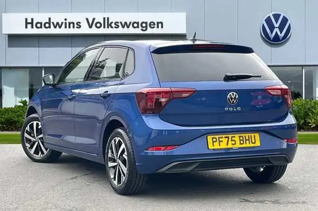 Used VW Polo Match 95 HP (69 kW) 2026 Blue Hatchback