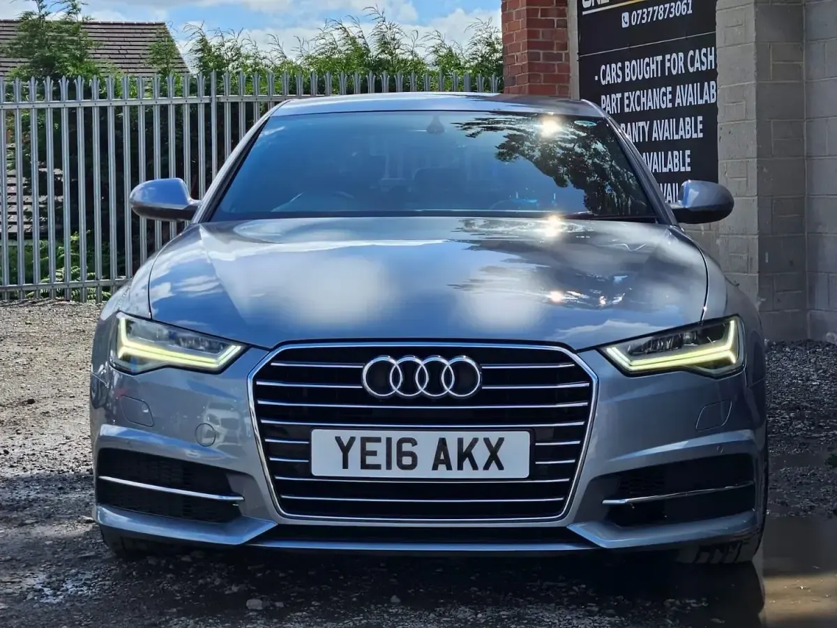Used Audi A6 S-Line 190 HP (139 kW) 2016 Grey Sedan