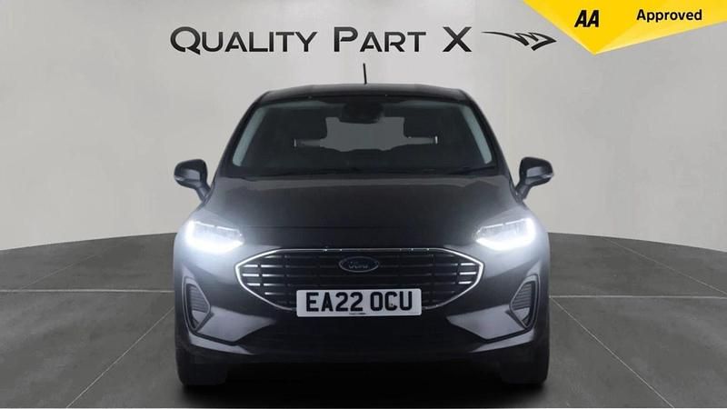 Used Ford Fiesta Titanium 125 HP (91 kW) 2022 Black Hatchback