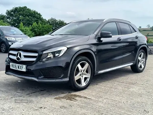 Used Mercedes GLA200 AMG line 136 HP (100 kW) 2016 Black SUV