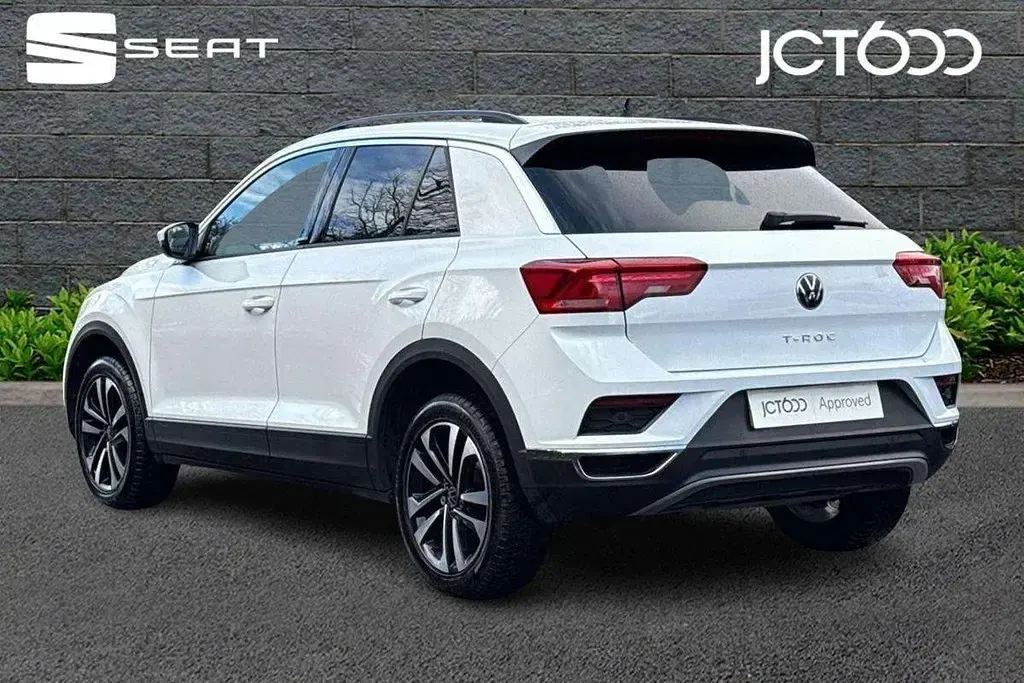 Used VW T-Roc United 150 HP (110 kW) 2021 White SUV
