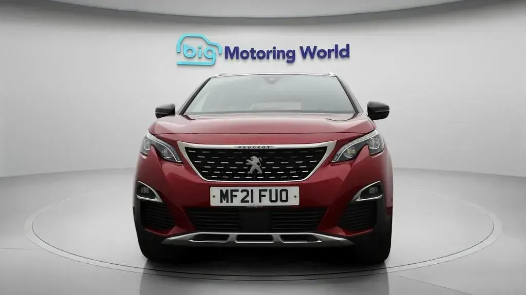 Used Peugeot 3008 GT-line 131 HP (96 kW) 2020 Red SUV