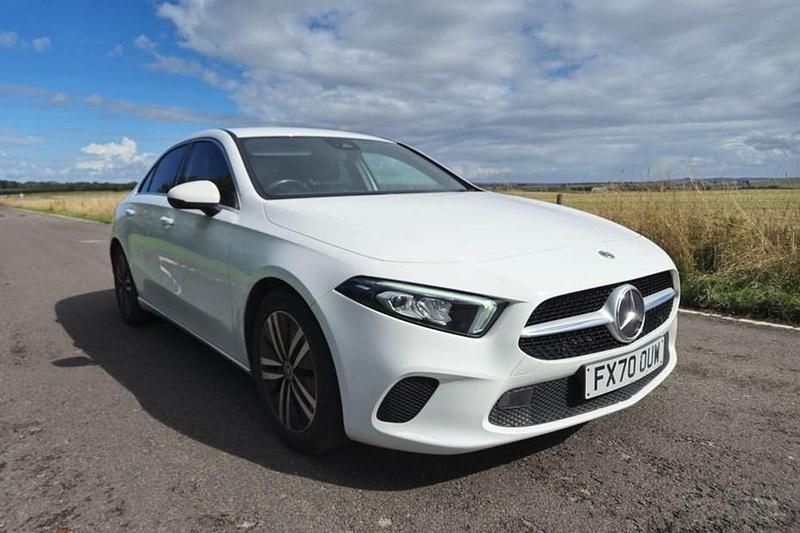 White Used 2020 Mercedes A180 Sedan | £11,995 (Good price) - Image 1/1