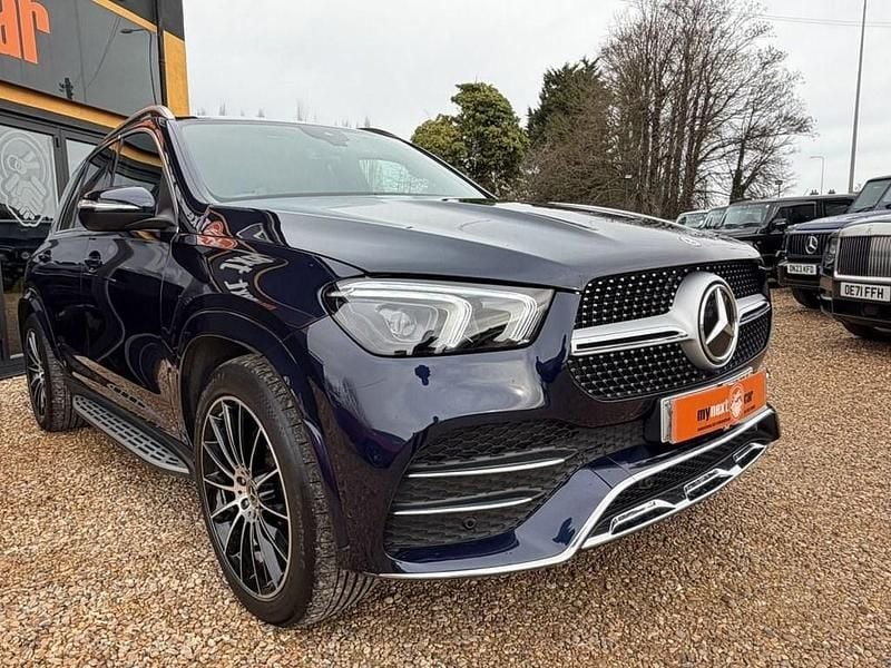 Used Mercedes GLE400 AMG line 2022 Blue Estate