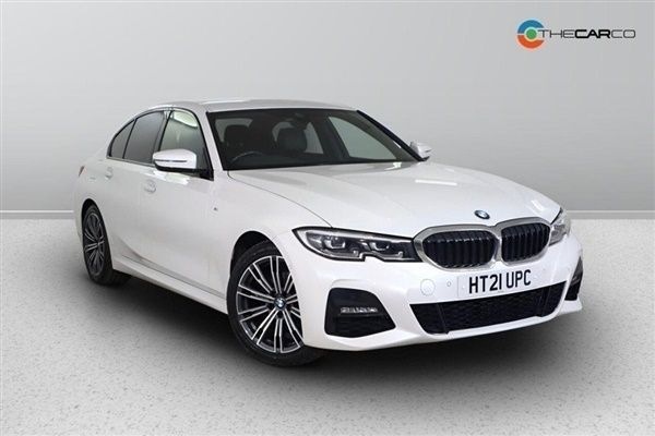 White Used 2021 BMW 320 M Sport Sedan | £21,475 (Good price) - Image 1/2