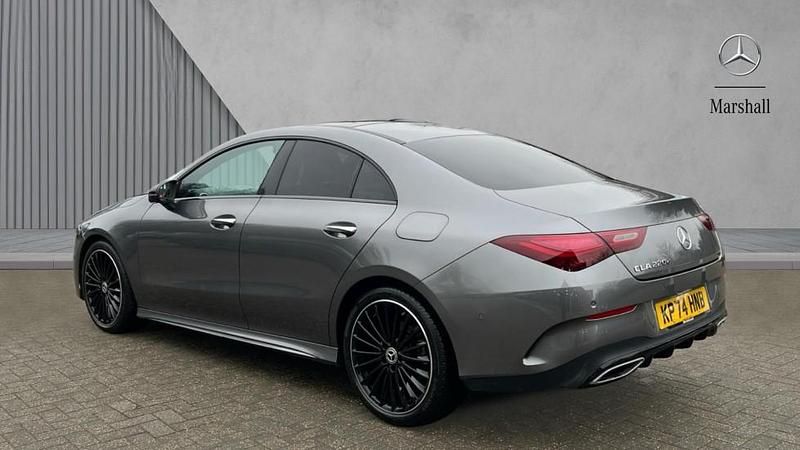 Used Mercedes CLA220 AMG Line Premium Plus 190 HP (139 kW) 2024 Mountain grey metallic Sedan