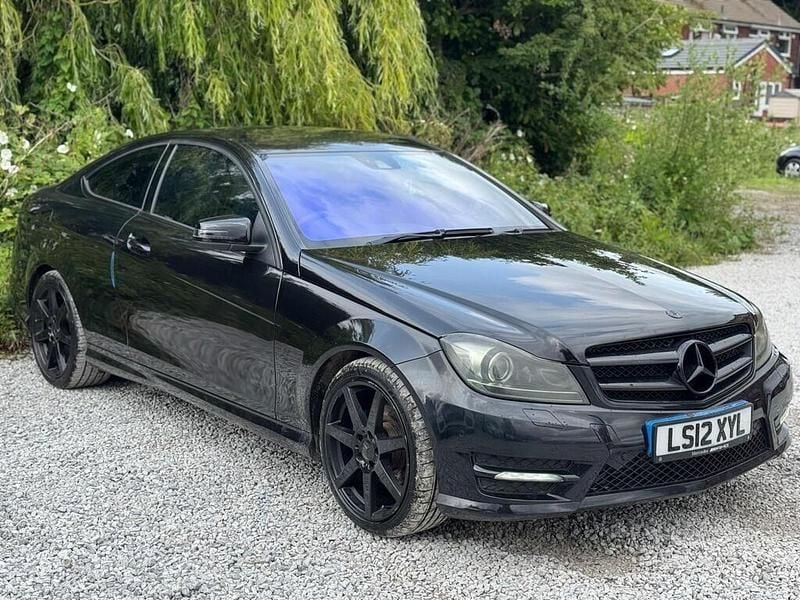 Used Mercedes C250 AMG 2012 Black Coupe