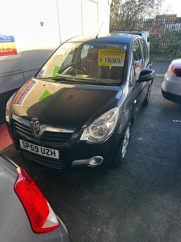 Black Used 2009 Vauxhall Agila Design Edition Hatchback | £1,695 (Fair price) - Image 1/4