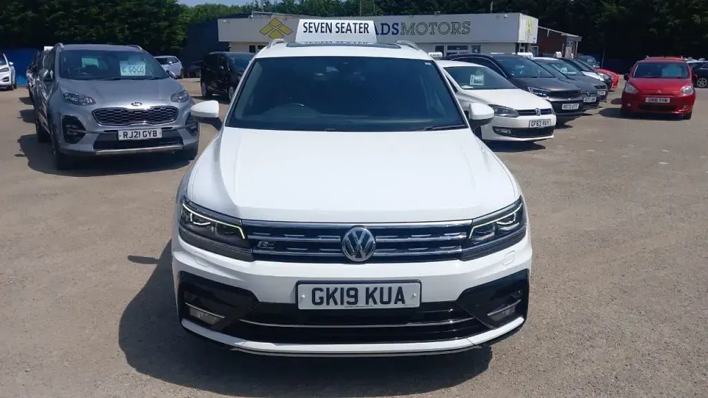 Used VW Tiguan Allspace R-line 190 HP (139 kW) 2019 White SUV