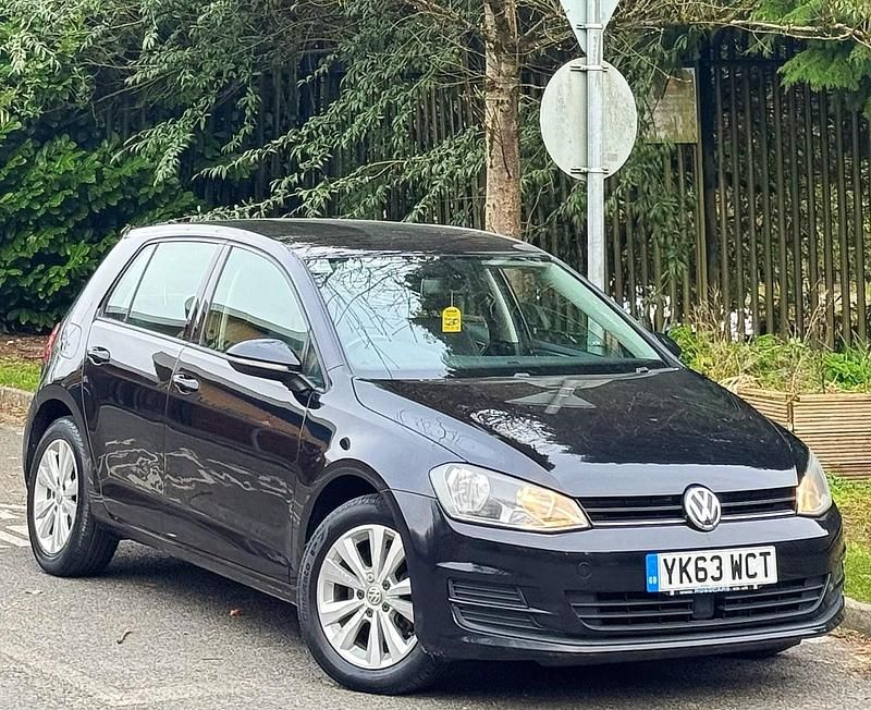 Used VW Golf VII SE 2013 Black Hatchback