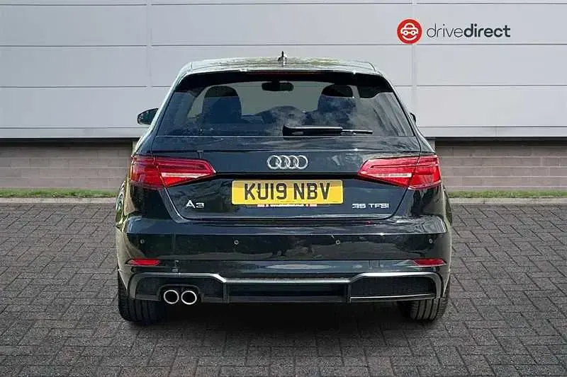 Usado Audi A3 Sportback Black Edition 2019 Negro Utilitario