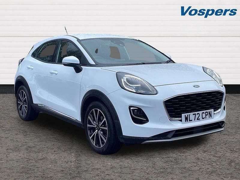 White Used 2023 Ford Puma Titanium SUV | £14,990 (Good price) - Image 1/3