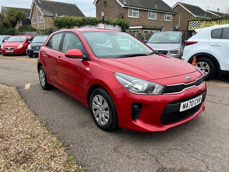 Red Used 2020 Kia Rio Hatchback | £9,999 (Fair price) - Image 1/4