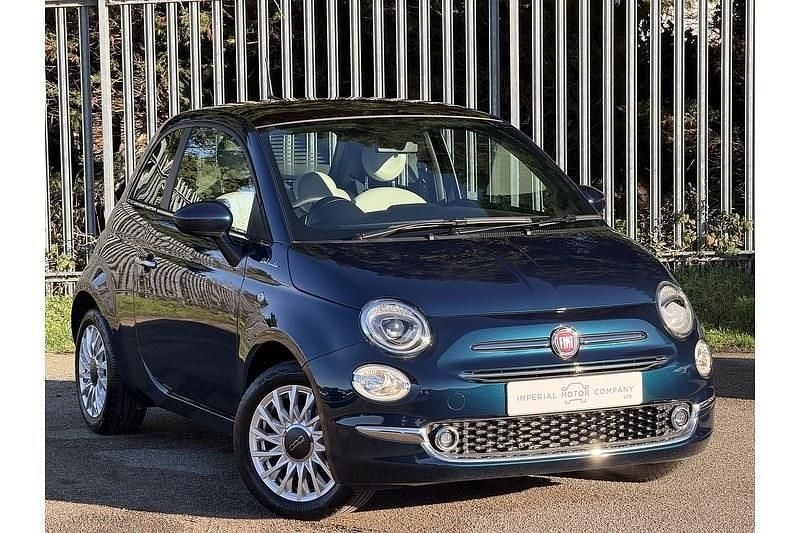 Blue Used 2022 Fiat 500 Dolcevita Hatchback | £11,375 (Fair price) - Image 1/4