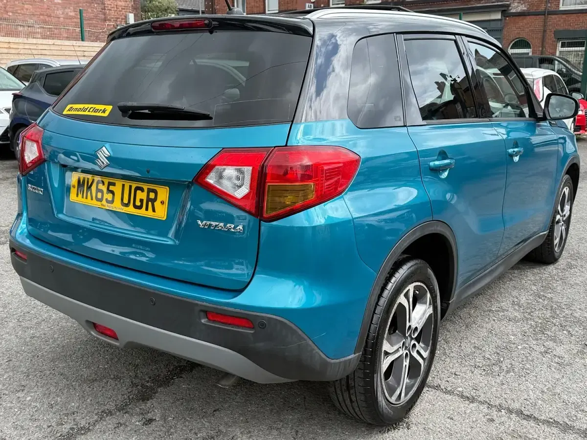 Used Suzuki Vitara SZ5 120 HP (88 kW) 2015 Turquoise SUV