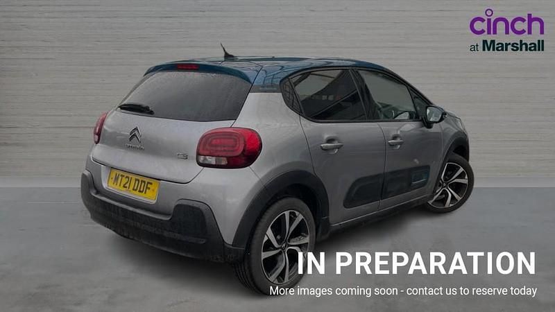 Used Citroën C3 PureTech 83 HP (61 kW) 2021 Grey Hatchback