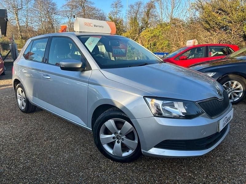 Silver Used 2018 Skoda Fabia SE Hatchback | £5,490 (Good price) - Image 1/4
