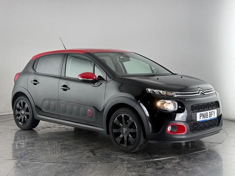 Black Used 2018 Citroën C3 Flair Hatchback | £8,600 (Fair price) - Image 1/4