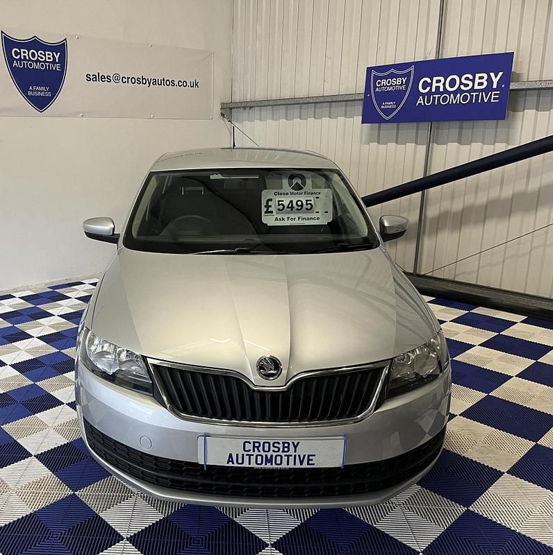 Silver Used 2016 Skoda Rapid Hatchback | £5,494 (Fair price) - Image 1/4