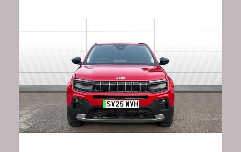 Used Jeep Avenger EV Summit 114 kW (156 HP) 2025 Red SUV